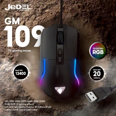 Mcshore เม้าส์ Gaming Mouse GM109 GY