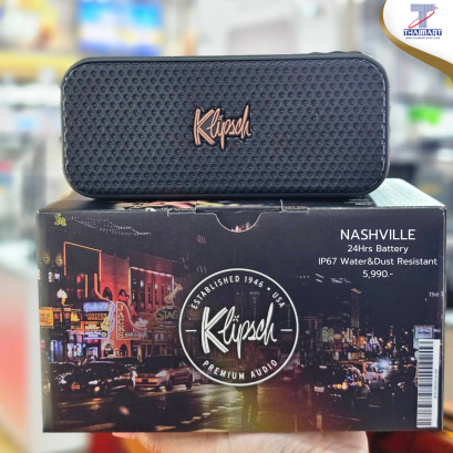 ลำโพง Klipsch Nashville Portable Speaker Black