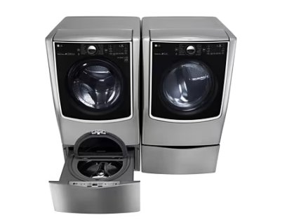 LG TWINWash Mini เครื่องซักผ้า ขนาด 2 กก. รุ่น TC2402NTWV