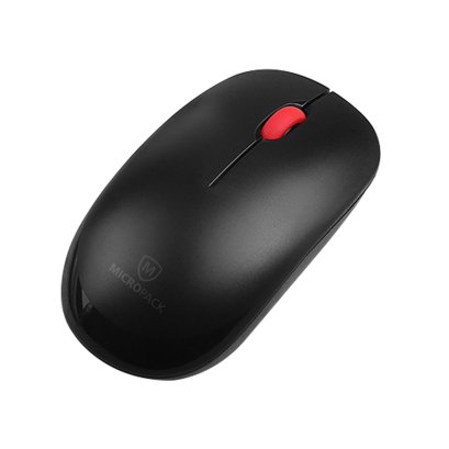MICROPACK WIRELESS MOUSE (เมาส์ไร้สาย )MP-702W  (BLACK)