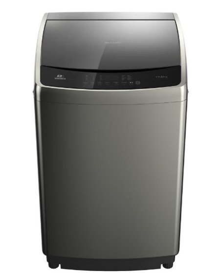 เครื่องซักผ้าฝาบน SHARP 17 กก. รุ่น ES-WJX17-GY