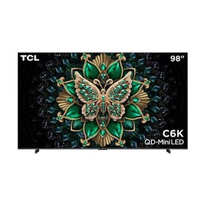 TCL Premium QD-MiniLED Google AI TV 4K 144 Hz รุ่น 98C6K สมาร์ททีวี 98 นิ้ว Matte Screen