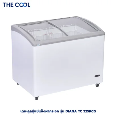 THE COOL ตู้แช่แข็งฝากระจก 11.5 คิว รุ่น Diana TC325CG LED
