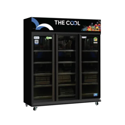 THE COOL ตู้แช่ 3ประตู 41.9Q รุ่น ALPHA 3P PREMIUM-BLACK