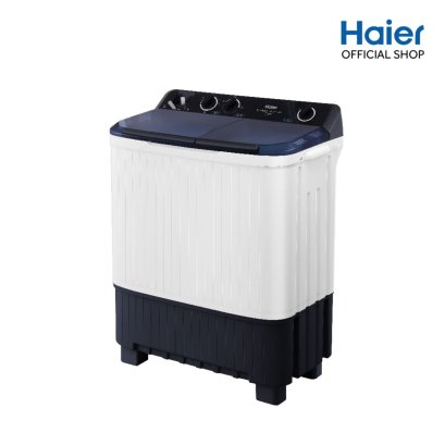 HAIER เครื่องซักผ้า 2 ถัง รุ่น HTW70-1217 ขนาด 7.5 Kg.