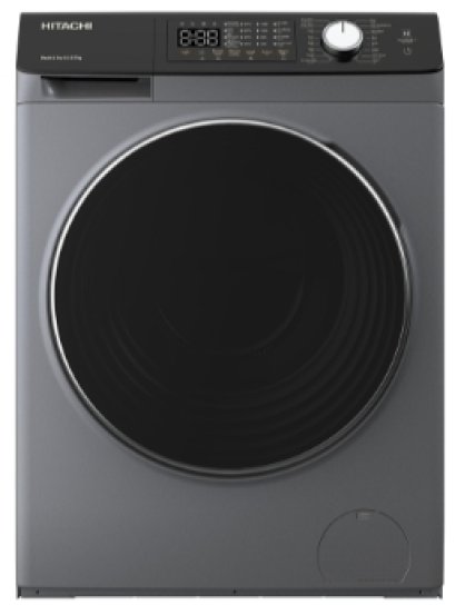 เครื่องซักอบผ้าฝาหน้า HITACHI 10.5/7 กก. รุ่น BD-D1054HVOS