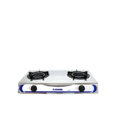 เตาแก๊สหัวคู่ อินฟาเรด Kashiwa K-2007