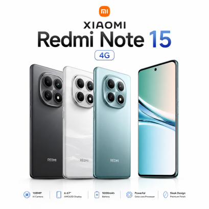 สมาร์ทโฟน Xiaomi Redmi NOTE 15 4G (8+256GB)