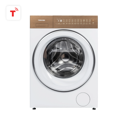 TOSHIBA Japandi เครื่องซักผ้าฝาหน้า 10.5 กก. รุ่น TW-T37BZP115MWT(WT)