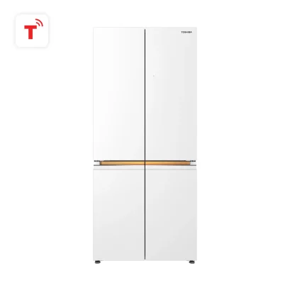 TOSHIBA Japandi ตู้เย็น MULTI DOOR TOSHIBA GR-RF695WI-PGTH(67) 18.9 คิว อินเวอร์เตอร์ กระจกขาว