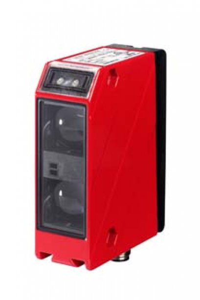 Diffuse sensor with background suppression