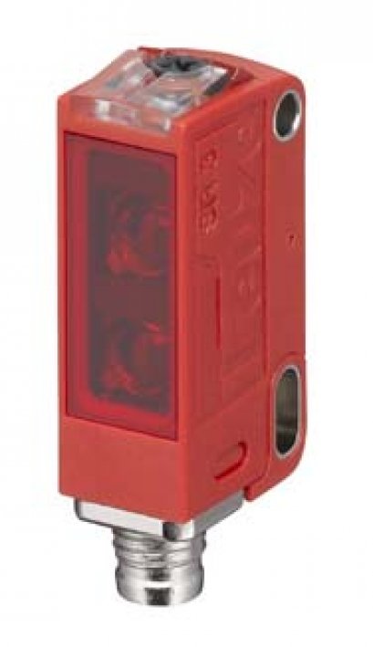 Diffuse sensor with background suppression