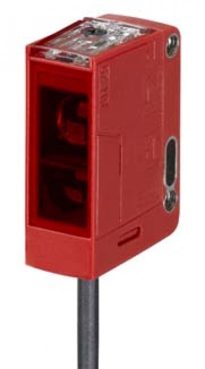 Diffuse sensor with background suppression