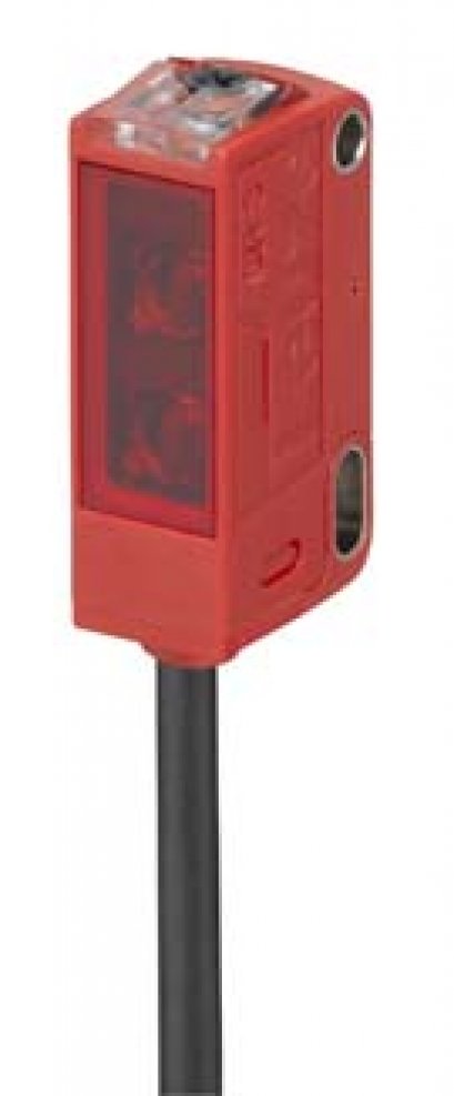 Diffuse sensor with background suppression