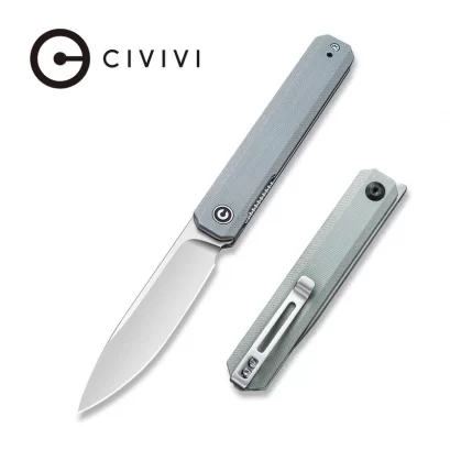 CIVIVI Exarch Front Flipper Knife G10 Handle (3.22&quot; D2 Blade) C2003A