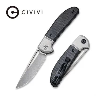 CIVIVI Trailblazer Slip Joint Knife G10 &amp; Stainless Steel Handle (2.97&quot; 14C28N Blade) C2018C
