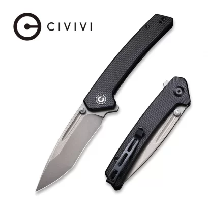 CIVIVI Keen Nadder Flipper &amp; Thumb Stud Knife G10 Handle (3.48&quot; N690 Blade) C2021A