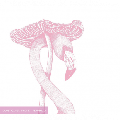 Flamingo Fitted Sheet182x198