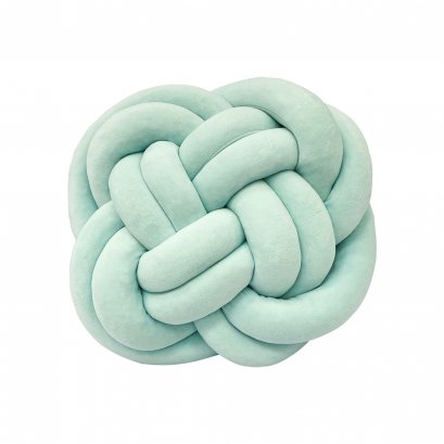 Knot Cushion Clover-Blue