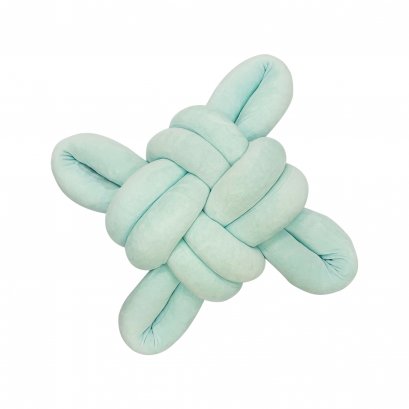 Knot Cushion Good luck-Blue