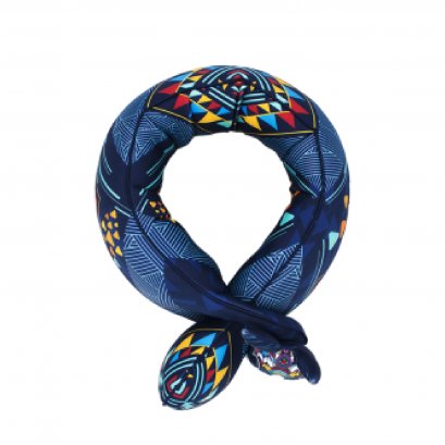 Scarf Pillow Tribal Rabbit