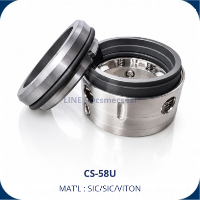 Mechanical Seal 58U | ซีล Multi-Spring สำหรับปั๊มอุตสาหกรรม(copy)