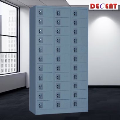 ตู้ล็อคเกอร์ 33 ช่อง มีกุญแจล็อค DECENT รุ่น 3L-B11