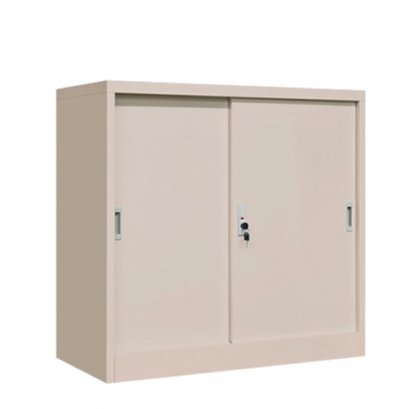 ตู้เหล็กบานเลื่อนทึบ 3 ฟุต DECENT รุ่น FC-M1-3