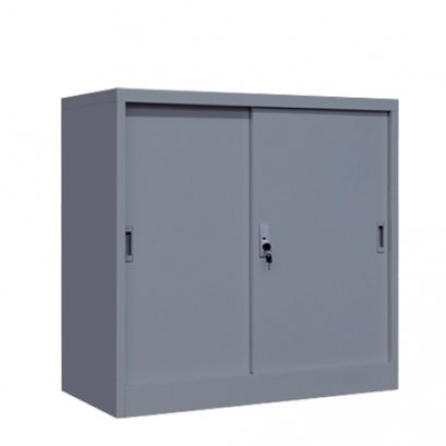 ตู้เหล็กบานเลื่อนทึบ 3 ฟุต DECENT รุ่น FC-M1-3