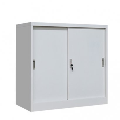 ตู้เหล็กบานเลื่อนทึบ 3 ฟุต DECENT รุ่น FC-M1-3