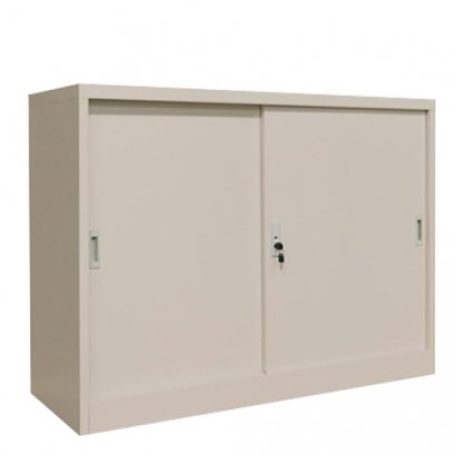 ตู้เหล็กบานเลื่อนทึบ 4 ฟุต DECENT รุ่น FC-M1-4