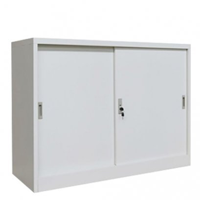 ตู้เหล็กบานเลื่อนทึบ 4 ฟุต DECENT รุ่น FC-M1-4