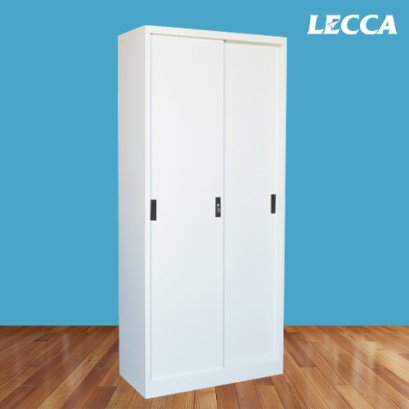 ตู้เหล็กบานเลื่อนทึบสูง LECCA รุ่น 2SLS-804018