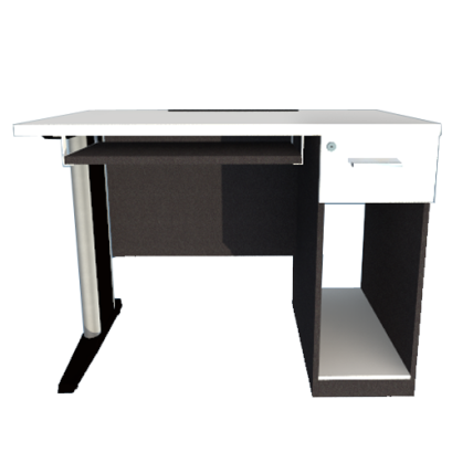 โต๊ะคอมพิวเตอร์ ขาเหล็กแบบ LF LEGACY รุ่น LF-AC-1060-B1F1R