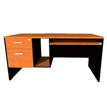 โต๊ะคอมพิวเตอร์ 2 ลิ้นชักซ้าย LEGACY รุ่น LP-AC-1560-E1A2L