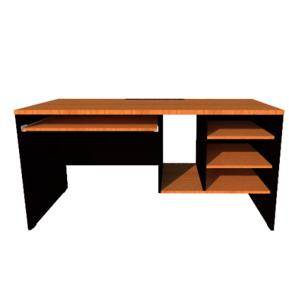 โต๊ะคอมพิวเตอร์ 3 ชั้นโล่งขวา LEGACY รุ่น LP-AC-1560-E1N3R