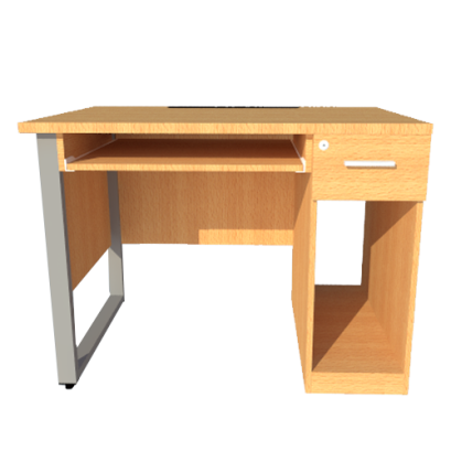 โต๊ะคอมพิวเตอร์ ขาเหล็กแบบ LS LEGACY รุ่น LS-AC-1060-B1F1R