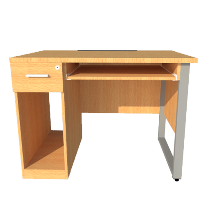 โต๊ะคอมพิวเตอร์ ขาเหล็กแบบ LS LEGACY รุ่น LS-AC-1060-B1F1L