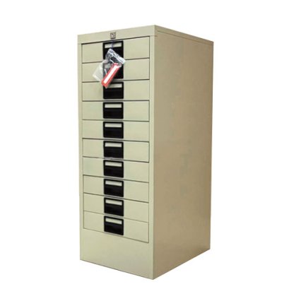 ตู้ลิ้นชักเหล็ก 10 ลิ้นชัก LUXE รุ่น FR210