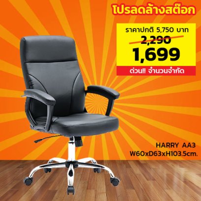 เก้าอี้สำนักงาน LECCA รุ่น แฮร์รี่ HARRY AA3