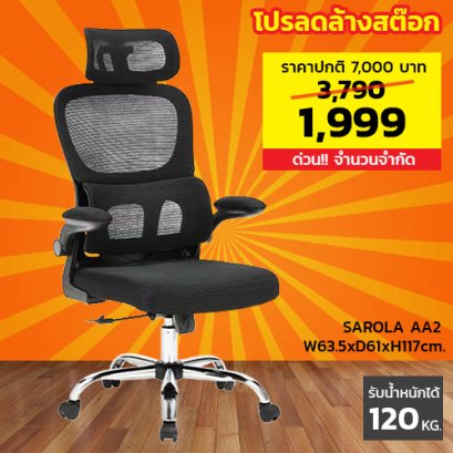 เก้าอี้ผู้บริหารเพื่อสุขภาพ LECCA รุ่น ซาโรล่า SAROLA AA2