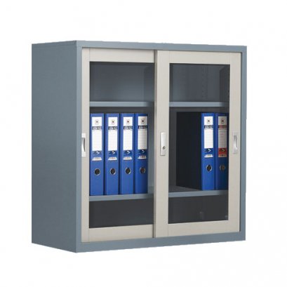 ตู้เหล็กบานเลื่อนกระจก 3 ฟุต LEGACY รุ่น LDG-323