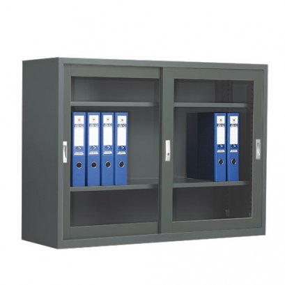 ตู้เหล็กบานเลื่อนกระจก 4 ฟุต LEGACY รุ่น LDG-324