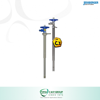 Pump Jessberger drum tubes Mixing