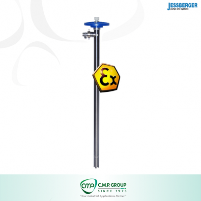 Pump Jessberger drum tubes SS 316Ti