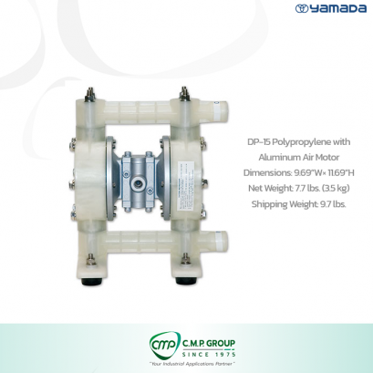 Pump Yamada DP15 Polypropylene