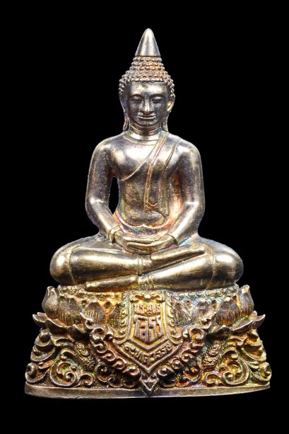 พระกริ่งพุทธศิลป์  ๙ ทศวรรษ หลวงพ่อโสธร เนื้อเงิน หมายเลข 168 (โชว์)