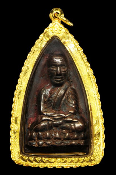 หลังเตารีดพิมพ์ใหญ่  A หล่อโบราณ เนื้อนวะ No.9 ****Top สุดแล้วครับองค์นี้  (ขายแล้ว)