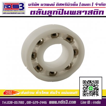 ตลับลูกปืนพลาสติก / Plastic Bearings