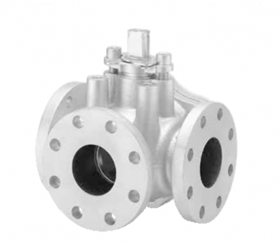 KITZ 10STB4LAF 10K Ball Valve 3-way 4-seat